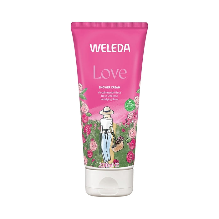 Weleda Love Aroma Shower Pampering Creamy Body Wash 200ml
