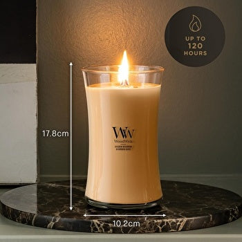 WoodWick Golden Bourbon Vase - Scented Candle 609.5g