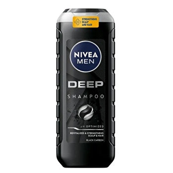 Nivea Men Deep Shampoo - Revitalizační šampon Pro Mastne Vlasy A Vlasovou Pokožku 500ml