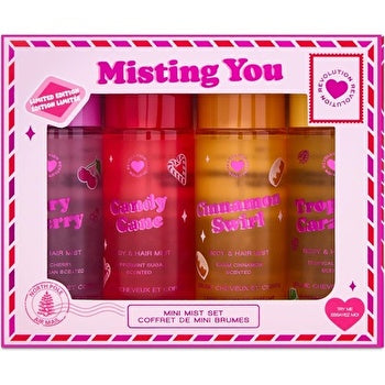 Makeup Revolution I ♥ Revolution Misting You Mini Body Mist Set - Gift Set