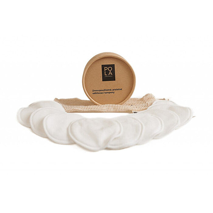 Pola Cosmetics Makeup Remove Pads - Bambusove Odličovací Tampony ( 10 Ks )