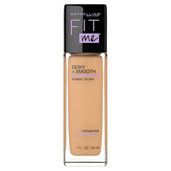 Base de maquillaje líquida luminosa Fit Me Dewy & Smooth de Maybelline - Sun Beige 310
