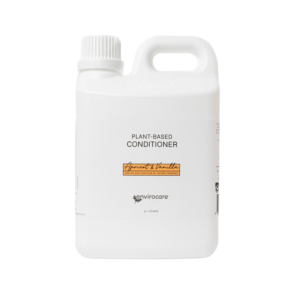 Acondicionador vegetal EnviroCare con sabor a albaricoque y vainilla, 2 l