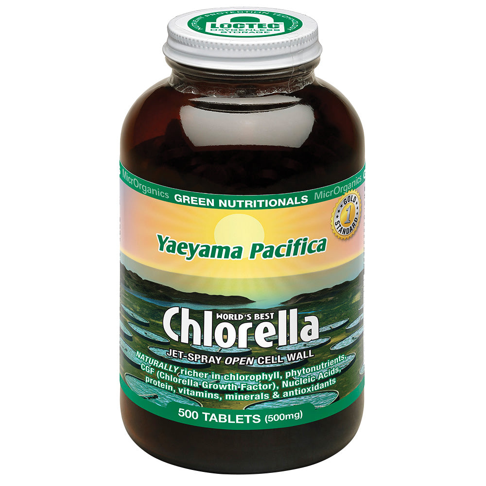 Green Nutritionals by MicrOrganics Yaeyama Pacifica Chlorella 500t
