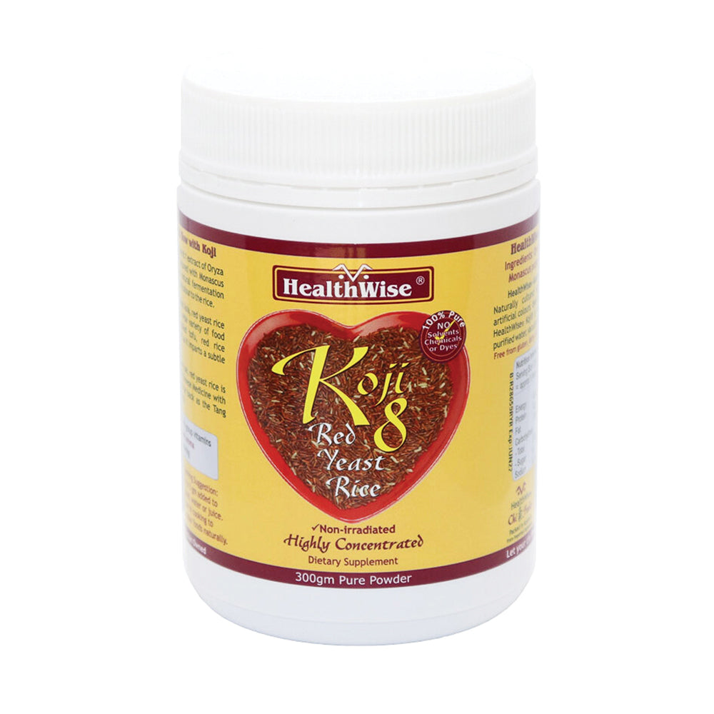 HealthWise Koji8 (Red Yeast Rice) 300g