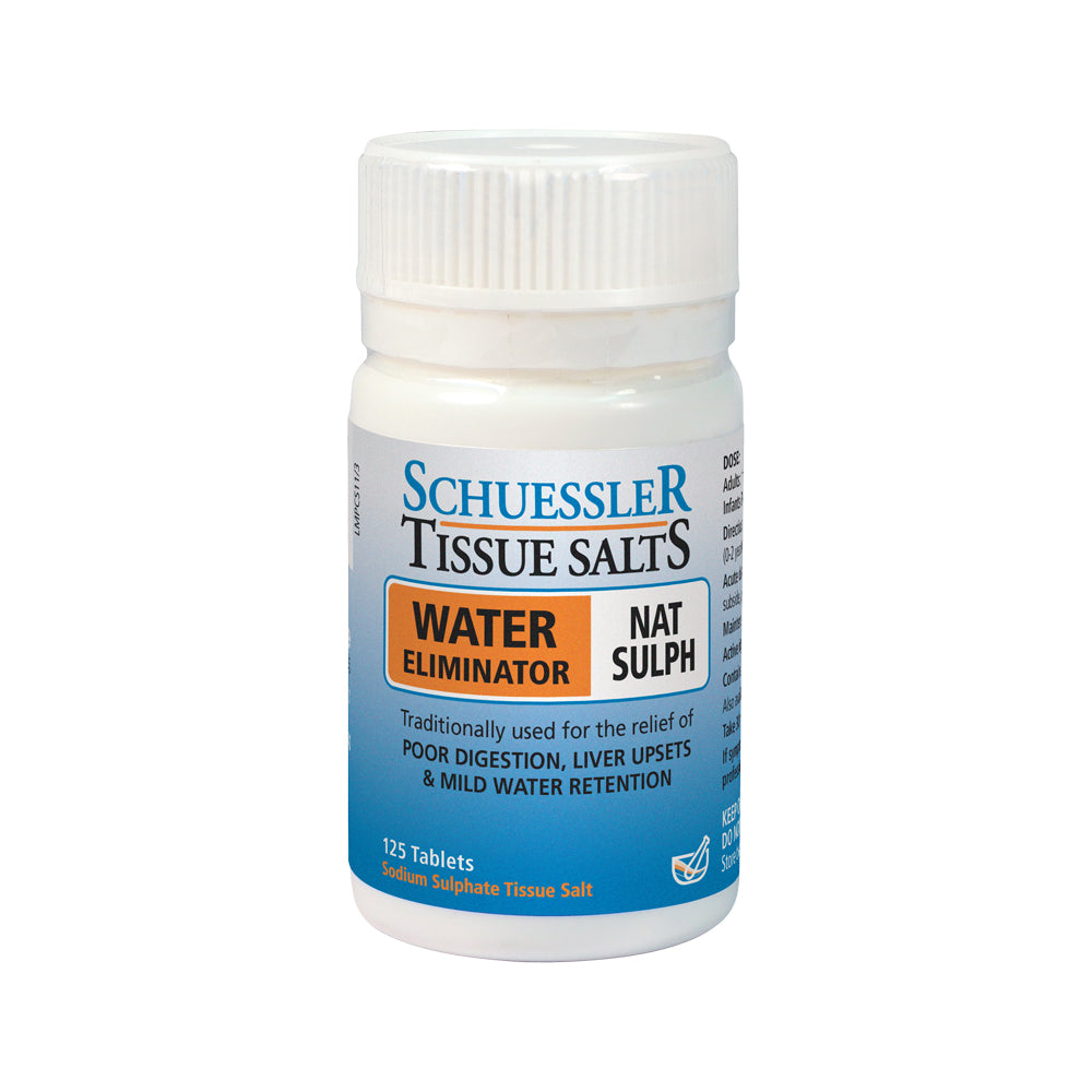 Martin & Pleasance Schuessler Tissue Salts Nat Sulph (Water Eliminator) 125t