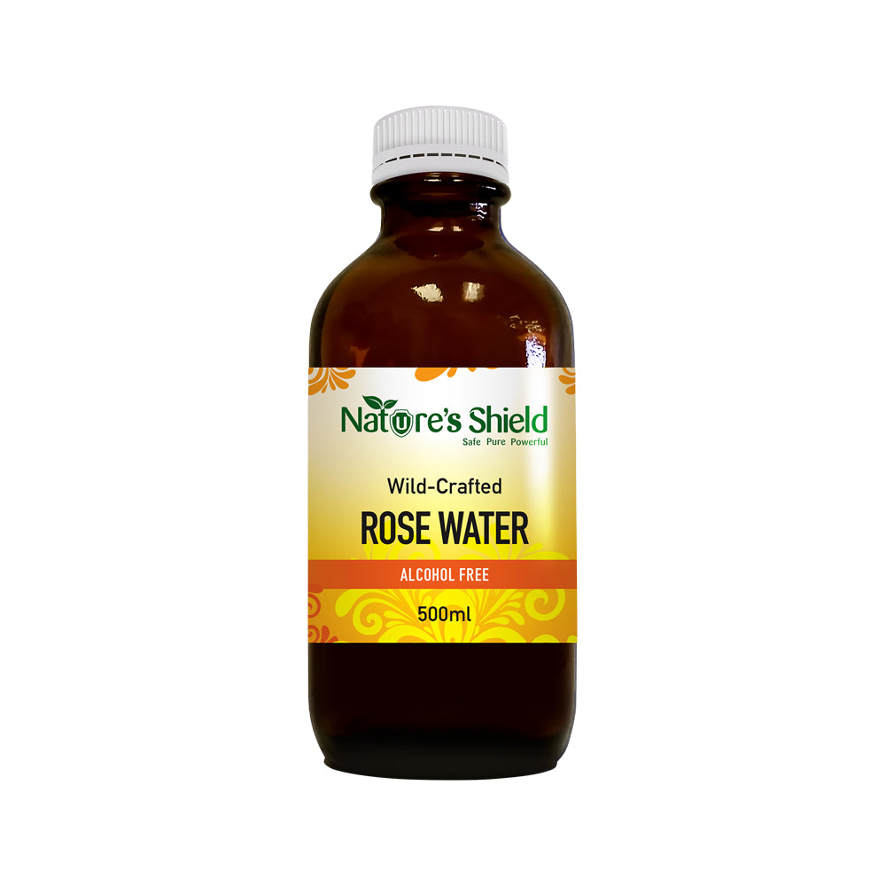 Nature's Shield Wild-Crafted Rose Water 500ml