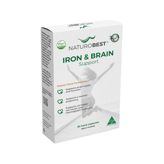 NaturoBest Iron & Brain Support 30c