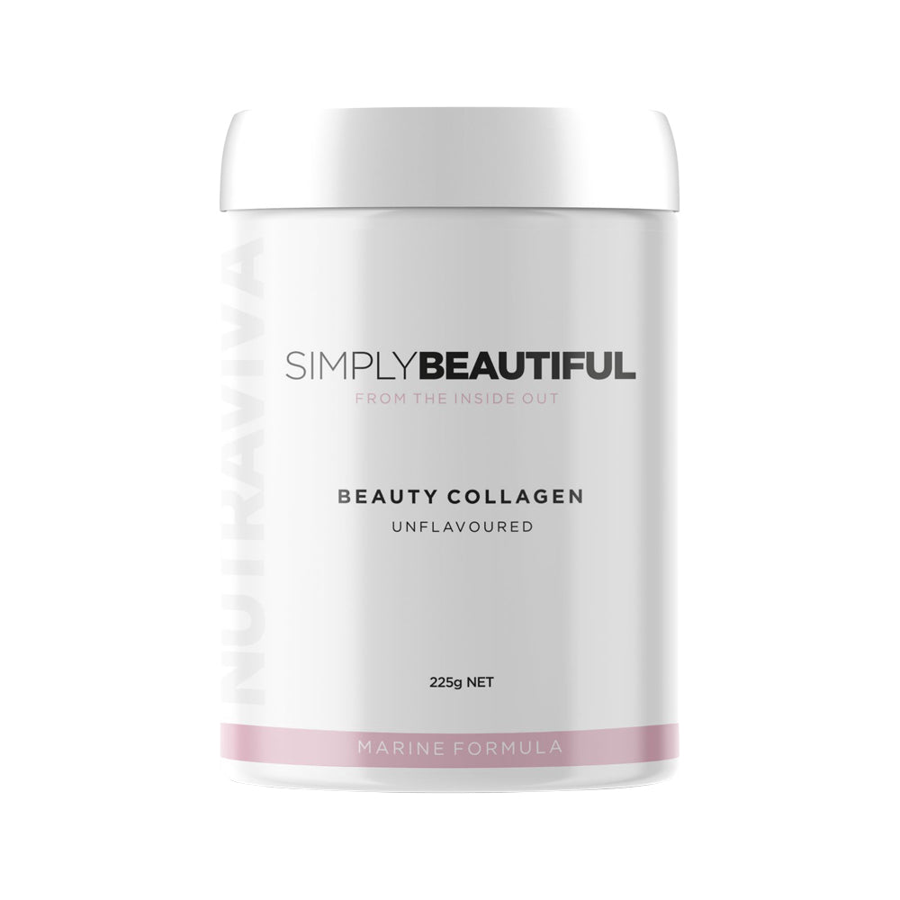 Nutraviva (NesProteins) Fórmula marina con colágeno Simply Beautiful Beauty sin sabor 225 g