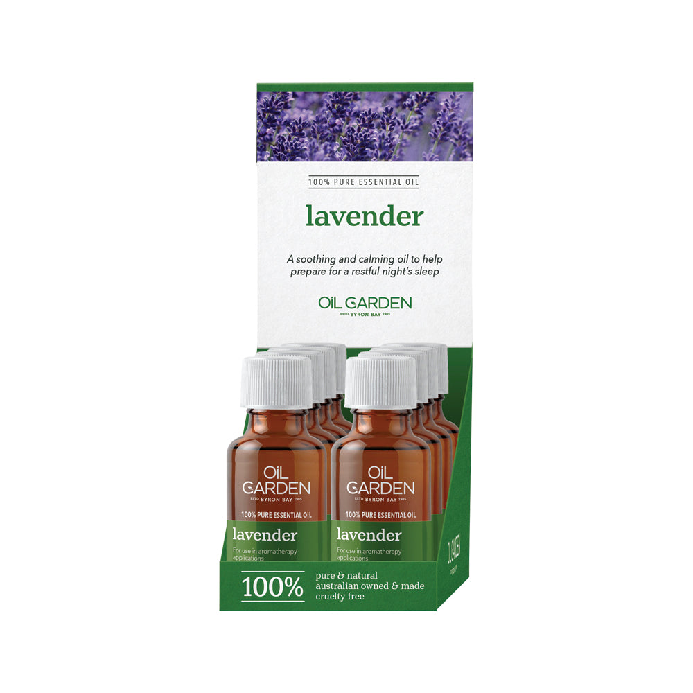 Aceite esencial de lavanda para jardín, 25 ml x 8 unidades