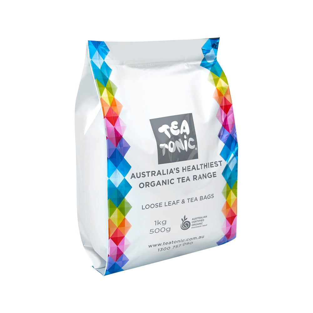 Té tónico de coco con hojas sueltas, 500 g