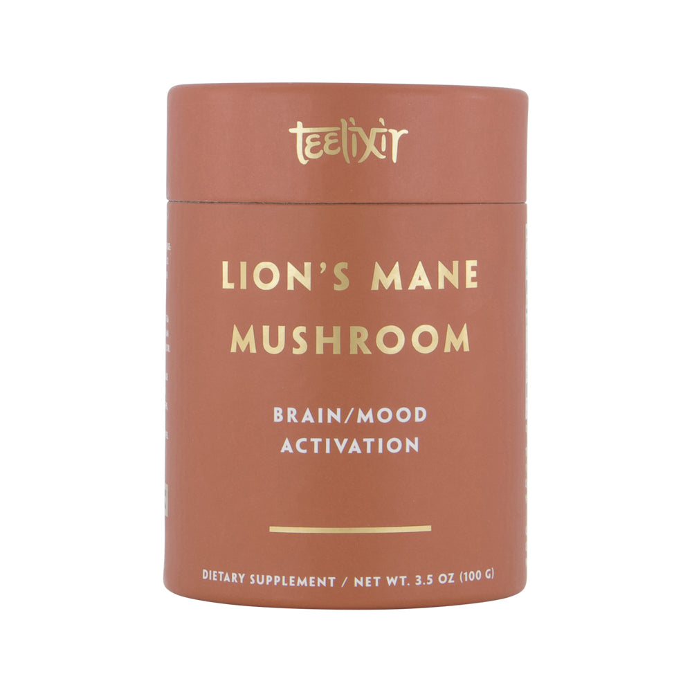 Teelixir Organic Lion's Mane Mushroom (Brain/Mood Activation) 100g