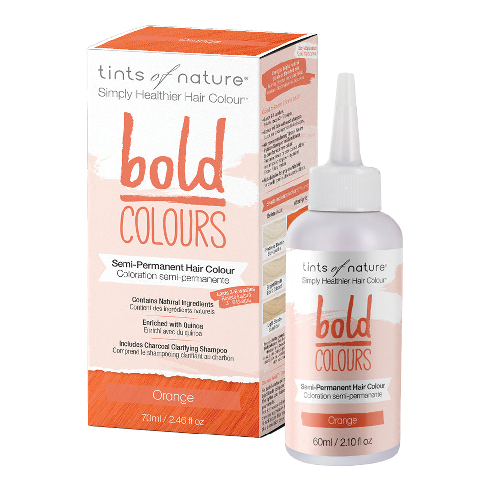Tints of Nature Bold Colours (Semi-Permanent Hair Colour) Orange 70ml