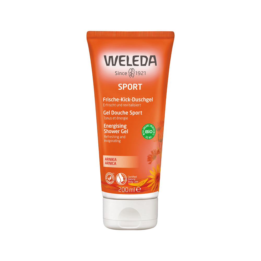 Weleda Organic Sport Energising Shower Gel Arnica 200ml