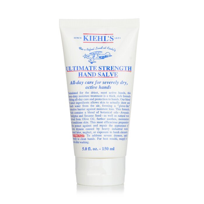 Kiehl's Ultimate Strength Hand Salve All-day Care For Severely Dry Active Hands 150ml