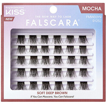 Kiss My Face Falscara Multi Wisps Mocha Lashes - False Lashes ( 24 Pcs )