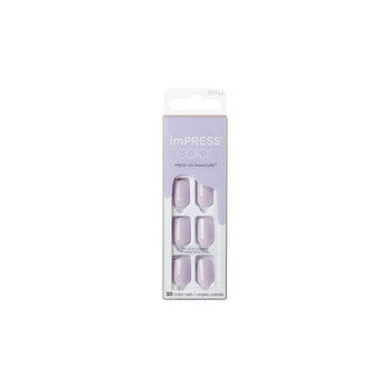 Kiss My Face Impress Color Picture Purplect Nails 30 Pcs