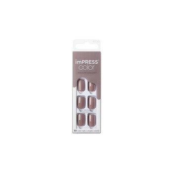 Kiss My Face Impress Color Taupe Prize Nails 30 Pcs