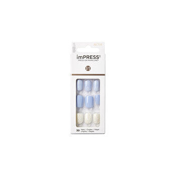 Kiss My Face Impress Nails Lavender Whisper 30 Pcs