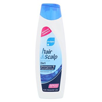 XPel Medipure Hair & Scalp Shampoo & Conditioner 2in1 - Dandruff Shampoo And Conditioner 400ml