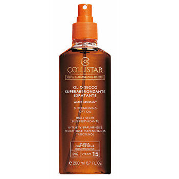 Collistar Special Perfect Tan Supertanning Moisturizing Dry Oil Spf15 - Sunscreen For The Body 200ml