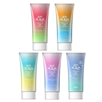 Rohto Skin Aqua Tone Up UV Essence - # Mint Green 80g