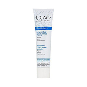 Uriage Reparative Cream Containing Copper And Zinc Bariederm Cica ( Repair Ing Cica-cream With Cu-zn) 100ml
