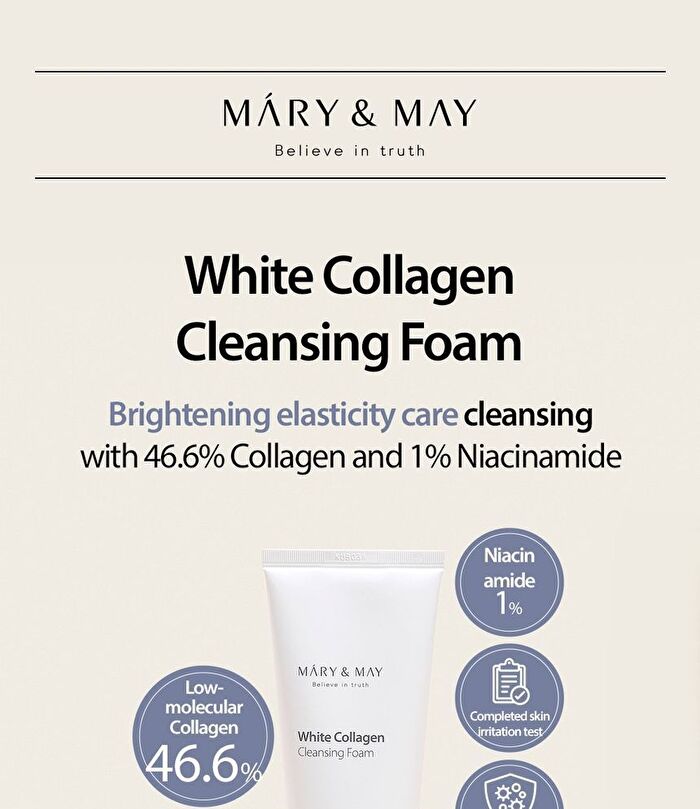 Mary & May White Collagen Cleansing Foam 150ml