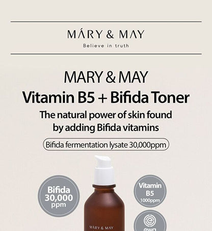 Mary & May Vitamine B5 & Bifida Toner 120ml