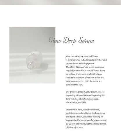 Beauty of Joseon Rice + Alpha Arbutin Glow Deep Serum 30ml