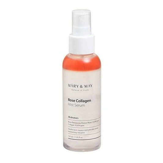 Mary & May Rose Collagen Mist Serum - Dvoufázove Serum Ve Spreji 100ml