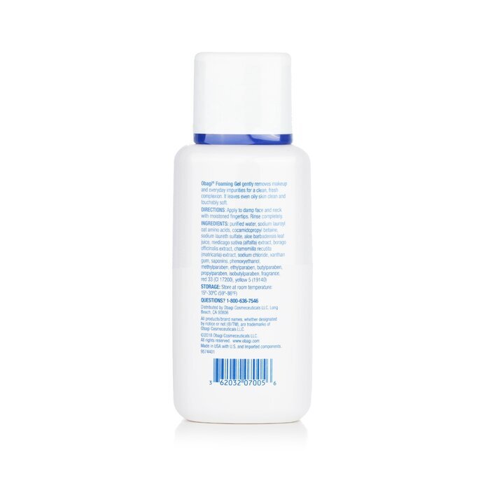 Obagi Nu Derm Foaming Gel Cleanser (Random Packaging) 198ml/6.7oz