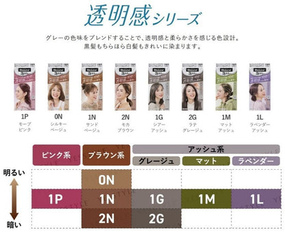 Blaune Bubble Hair Color - 1L Natural Lavender Ash