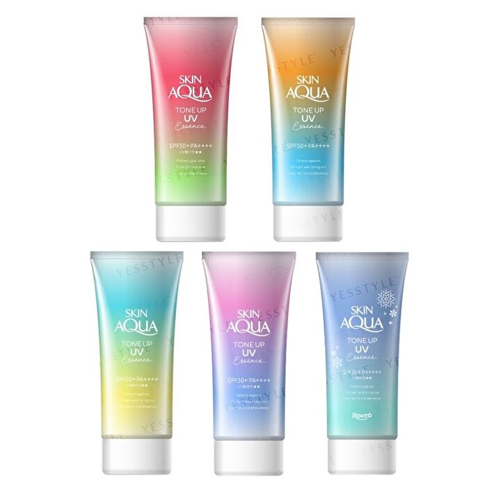 Rohto Skin Aqua Tone Up UV Essence - # Latte Beige 80g