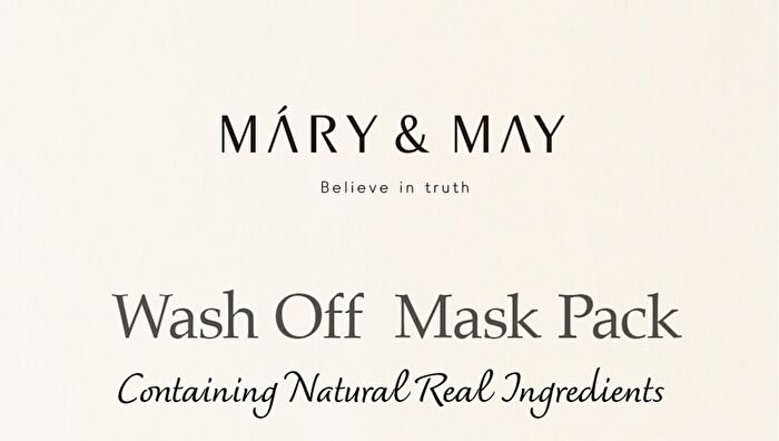 Mary&may Lemon Niacinamide Glow Wash Off Pack 125g