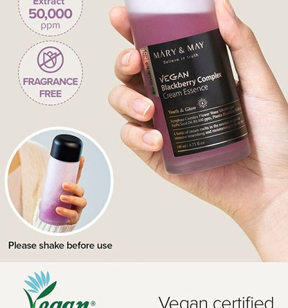 Mary & May Vegan Blackberry Complex Cream Essence 140ml