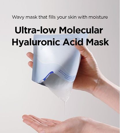 Isntree Ultra-low Molecular Hyaluronic Acid Mask 10 Pieces 250g