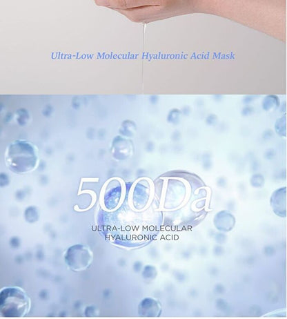 Isntree Ultra-low Molecular Hyaluronic Acid Mask 10 Pieces 250g
