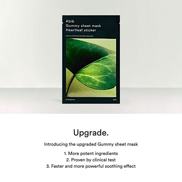 Abib Gummy Sheet Mask Vita Sticker 27ml x10pcs