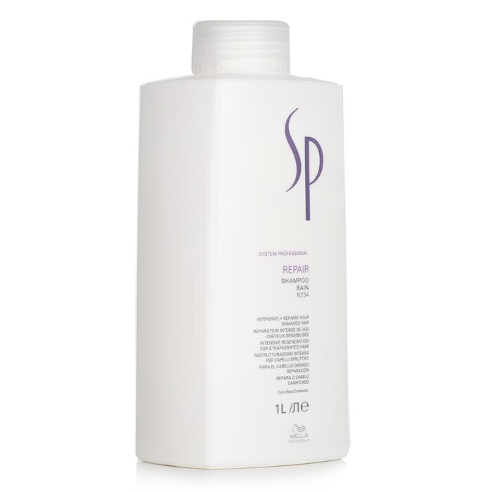 Wella Sp - Repair Shampoo For Damaged Hair 1000ml