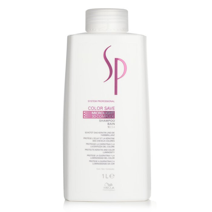 Wella Sp - Color Save Shampoo Microlight 3d Complex 1000ml
