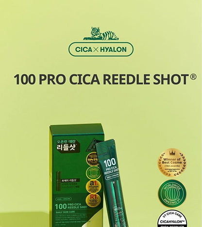 Vt Cosmetics Cica Reedle Pro Cica Reedle Shots 2ml X 10 Sticks 20ml