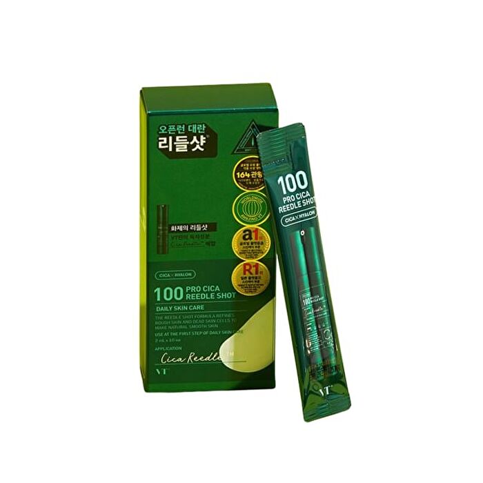 Vt Cosmetics Cica Reedle Pro Cica Reedle Shots 2ml X 10 Sticks 20ml