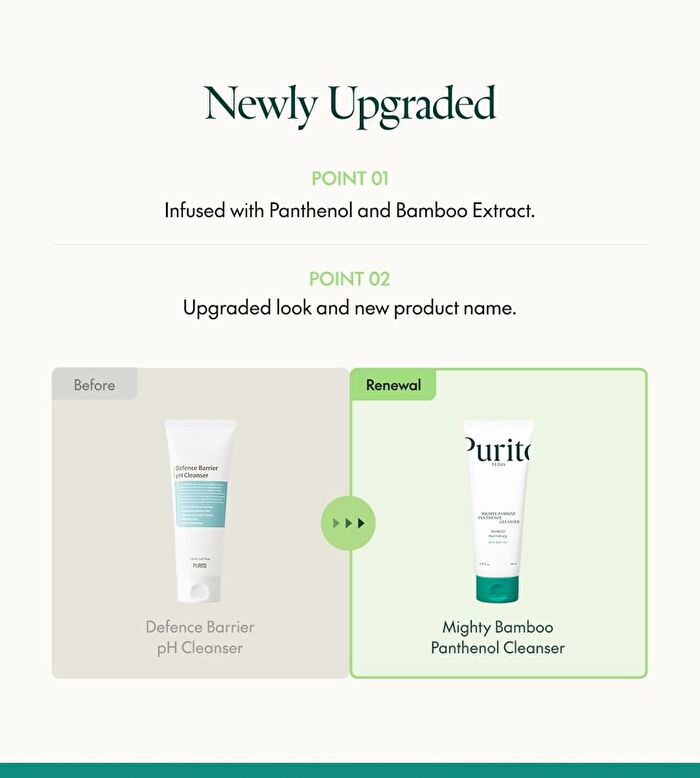 Purito Seoul Mighty Bamboo Panthenol Cleanser 150ml