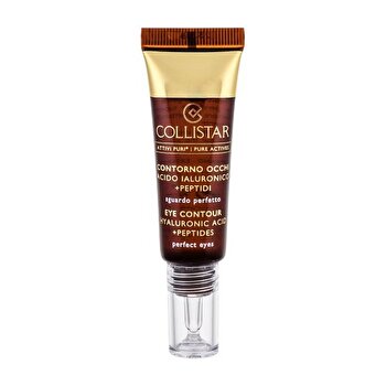 Collistar Pure Actives Eye Contour Hyaluronic Acid & Peptides - Rejuvenating Eye Serum 15ml
