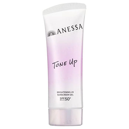 Anessa Tone Up Brightening UV Sunscreen Gel SPF 50+ PA++++ 90g