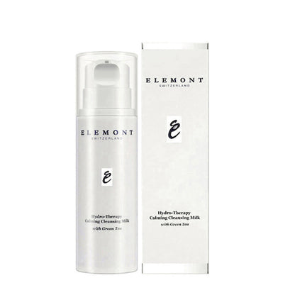 ELEMONT Hydro-Therapy Calming Cleansing Milk (With Green Tea) (Mark Up Remover, Deep Cleansing, Hydrating, Sensitive Skin) (e250ml) E100 Fixed Size