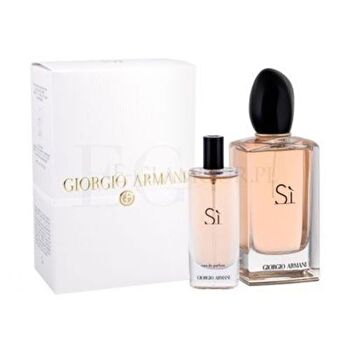 Armani Si Set Eau De Parfum 100ml & Eau De Parfum 15ml 100ml