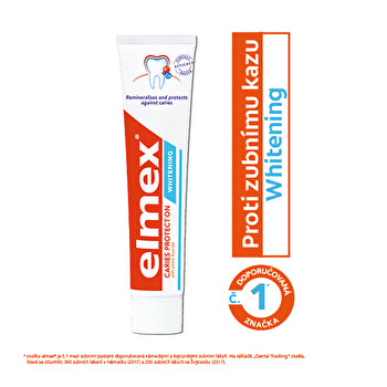 Elmex Whitening Toothpaste Caries Protection Whitening 75ml 75ml