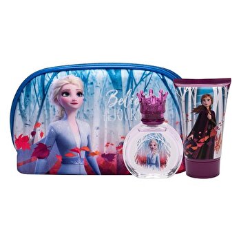 Dětske parfemy Frozen Ii Set Eau De Toilette 50ml & Shower Gel 100ml & Cosmetic Bag 50ml